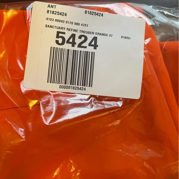 Anthropologie NWT Sz 27 side slit w/pockets trouser pants; beautifully tailored - Picture 9 of 16